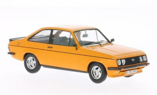 Diecast model cars Ford Escort 1/43 WhiteBox II RS 2000 orange 1978 Ford Escort 1/43 WhiteBox II RS 2000 orange 1978 diecast model cars