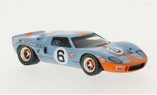 Diecast model cars Ford GT40 1/43 WhiteBox RHD No.6 John Wyer A.E. Gulf 24h Le Mans 1969 J.Ickx/J.Oliver Ford GT40 1/43 WhiteBox RHD No.6 John Wyer A.E. Gulf 24h Le Mans 1969 J.Ickx/J.Oliver diecast model cars