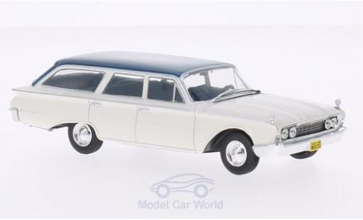 Ford Ranch Wagon 1/43 WhiteBox white/metallic türkis 1960 diecast model cars
