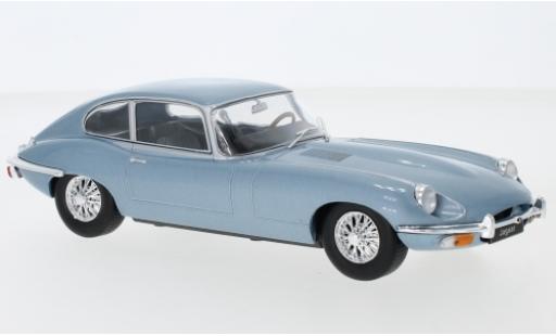 Jaguar E-Type 1/24 WhiteBox metallic blue diecast model cars