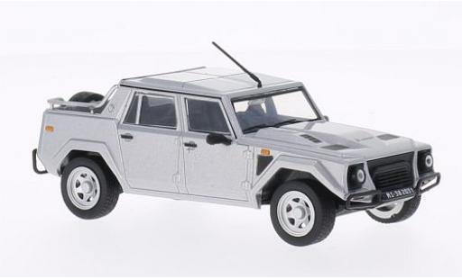 Diecast model cars Lamborghini LM 1/43 WhiteBox 002 grey 1986 Lamborghini LM 1/43 WhiteBox 002 grey 1986 diecast model cars