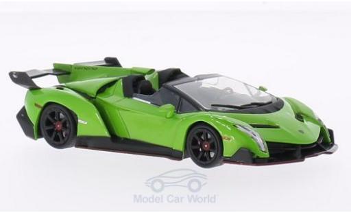 Diecast model cars Lamborghini Veneno 1/43 WhiteBox Roadster green 2013 Lamborghini Veneno 1/43 WhiteBox Roadster green 2013 diecast model cars