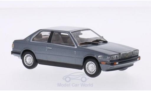 Diecast model cars Maserati Biturbo 1/43 WhiteBox metallic grey Maserati Biturbo 1/43 WhiteBox metallic grey diecast model cars