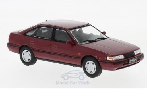 Mazda 6 1/43 WhiteBox 2 metallic red 1990 diecast model cars