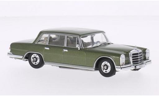 Diecast model cars Mercedes 600 1/43 WhiteBox (W100) metallic green 1964 Mercedes 600 1/43 WhiteBox (W100) metallic green 1964 diecast model cars