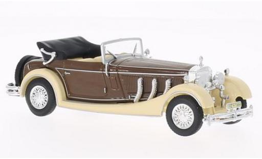 Diecast model cars Mercedes SS 1/43 WhiteBox beige/brown 1933 Mercedes SS 1/43 WhiteBox beige/brown 1933 diecast model cars
