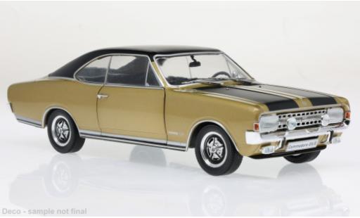Diecast model cars Opel Commodore 1/24 WhiteBox A GS/E Coupe gold/black Opel Commodore 1/24 WhiteBox A GS/E Coupe gold/black diecast model cars