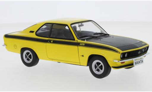 Diecast model cars Opel Manta 1/24 WhiteBox A GT/E yellow/matt-black 1974 Opel Manta 1/24 WhiteBox A GT/E yellow/matt-black 1974 diecast model cars