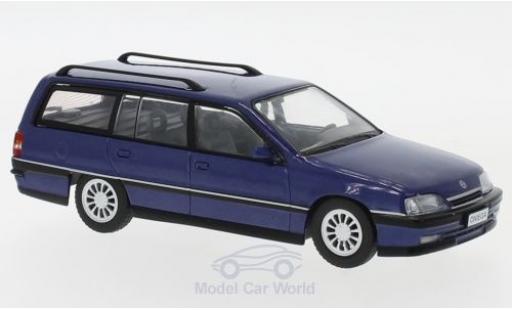 Opel Omega 1/43 WhiteBox A2 Caravan metallic blue 1990 diecast model cars