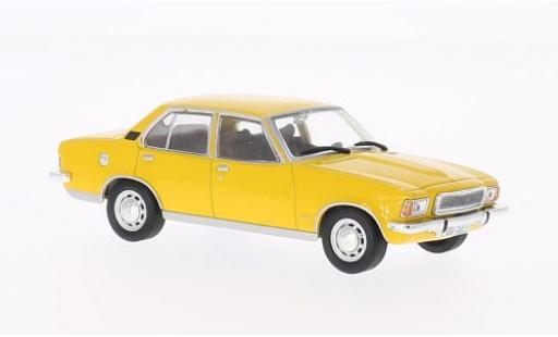 Diecast model cars Opel Rekord 1/43 WhiteBox D 2100 Diesel yellow Opel Rekord 1/43 WhiteBox D 2100 Diesel yellow diecast model cars