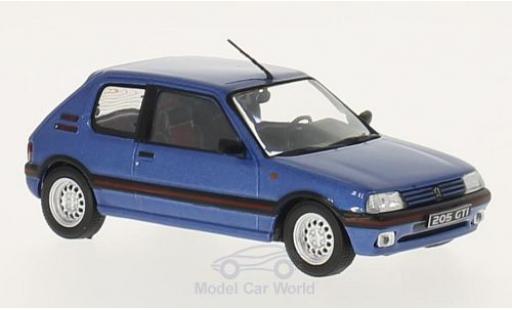 Peugeot 205 GTI 1/43 WhiteBox GTI metallic blue 1992 diecast model cars