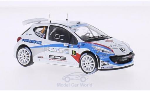 Diecast model cars Peugeot 207 S2000 1/43 WhiteBox S2000 No.5 FIA European Rally Championship Tour de Corse 2013 B.Bouffier/X.Panseri Peugeot 207 S2000 1/43 WhiteBox S2000 No.5 FIA European Rally Championship Tour de Corse 2013 B.Bouffier/X.Panseri diecast model cars