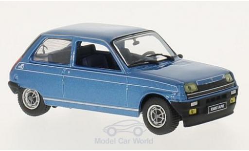 Renault 5 Alpine 1/43 WhiteBox Alpine metallic blue 1976 diecast model cars