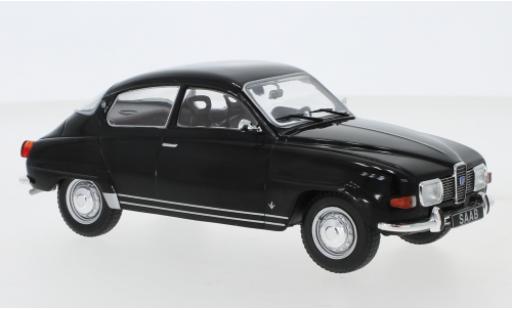 Saab 96 1/24 WhiteBox V4 black 1970 diecast model cars