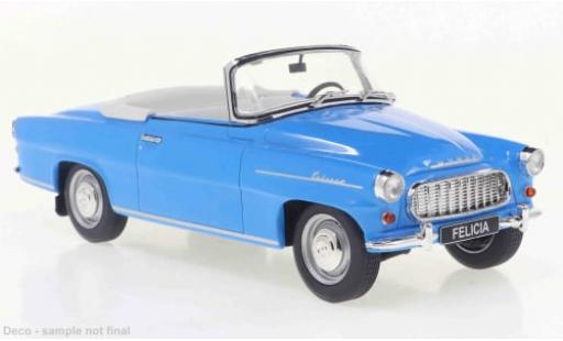 Diecast model cars Skoda Felicia 1/24 WhiteBox Cabrio blau 1959 1:24 Skoda Felicia 1/24 WhiteBox Cabrio blau 1959 1:24 diecast model cars