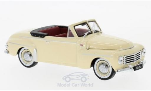 Volvo PV 445 1/43 WhiteBox Cabriolet Valbo beige 1953 diecast model cars