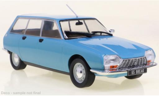 Citroen GS 1/24 WhiteBox Break blue clair 1971 diecast model cars