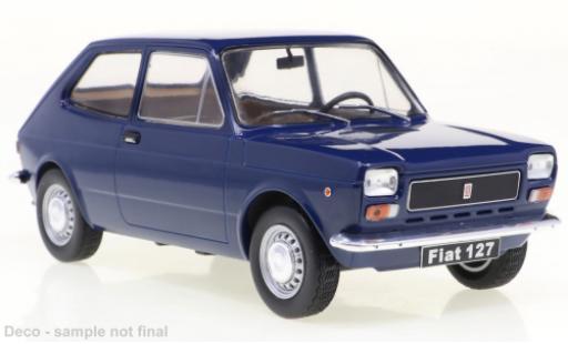 Fiat 127 1/24 WhiteBox blue 1971 diecast model cars
