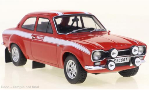 Diecast model cars Ford Escort 1/24 WhiteBox MK I RS1600 Mexico red 1970 Ford Escort 1/24 WhiteBox MK I RS1600 Mexico red 1970 diecast model cars