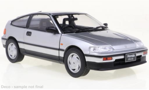 Honda CR-X 1/24 WhiteBox grey 1987 diecast model cars