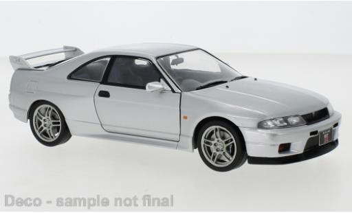 Diecast model cars Nissan Skyline 1/24 WhiteBox GT-R (R33) metallise grey 1997 Nissan Skyline 1/24 WhiteBox GT-R (R33) metallise grey 1997 diecast model cars