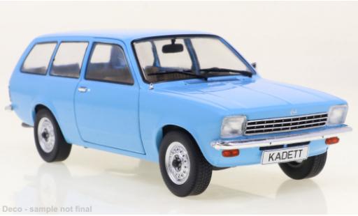 Opel Kadett 1/24 WhiteBox C Caravan blue clair 1973 diecast model cars