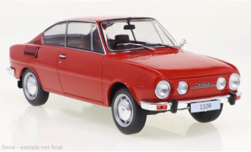 Skoda 110 1/24 WhiteBox R red 1970 diecast model cars