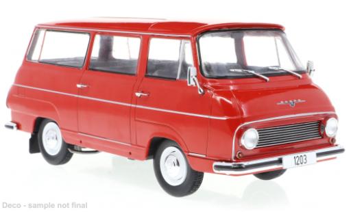 Diecast model cars Skoda 1203 1/24 WhiteBox red 1968 Skoda 1203 1/24 WhiteBox red 1968 diecast model cars