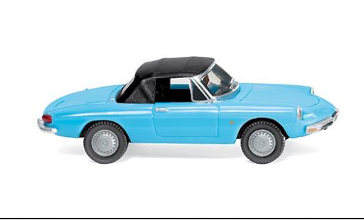Diecast model cars Alfa Romeo Spider 1/87 Wiking blue/black 1966 Alfa Romeo Spider 1/87 Wiking blue/black 1966 diecast model cars