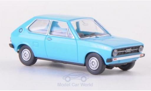 Audi 50 1/87 Wiking blue diecast model cars