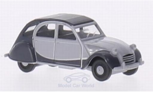 Diecast model cars Citroen 2CV 1/87 Wiking Charleston grey/grey Citroen 2CV 1/87 Wiking Charleston grey/grey diecast model cars