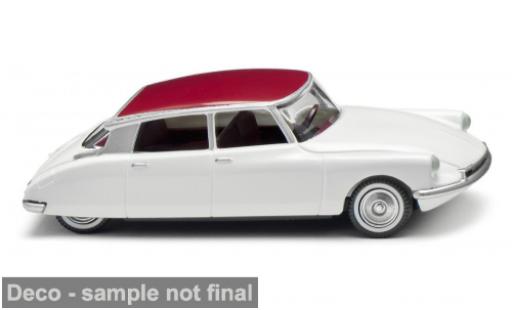 Citroen ID 19 1/87 Wiking weiss/rot 1957 1:87 diecast model cars