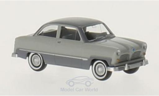 Diecast model cars Ford Taunus 1/87 Wiking 12 M grey/grey Ford Taunus 1/87 Wiking 12 M grey/grey diecast model cars