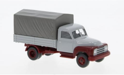 Hanomag L28 1/87 Wiking grau/rot 1950 1:87 diecast model cars