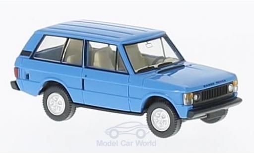 Land Rover Range Rover 1/87 Wiking blue diecast model cars