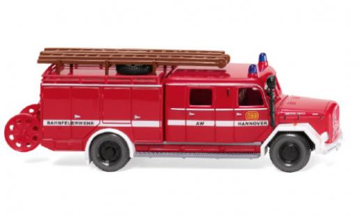 Magirus LF 16 1/87 Wiking Bahnfeuerwehr Hannover 1963 diecast model cars