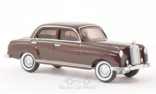 Mercedes 220 1/87 Wiking brown diecast model cars