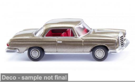 Diecast model cars Mercedes 250 1/87 Wiking SE Coupe (W111) grau 1965 1:87 Mercedes 250 1/87 Wiking SE Coupe (W111) grau 1965 1:87 diecast model cars