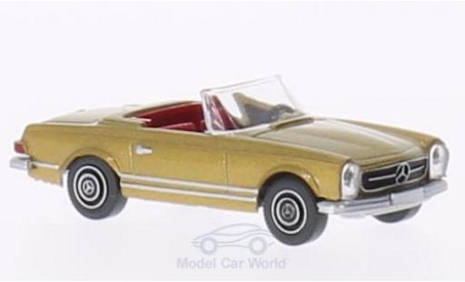 Mercedes 250 1/87 Wiking SL Cabriolet gold diecast model cars