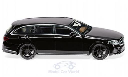 Mercedes Classe E 1/87 Wiking AMG (S213) black diecast model cars
