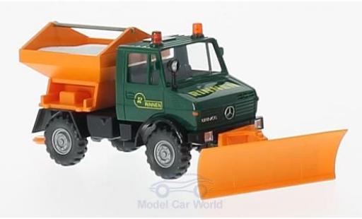 Diecast model cars Mercedes Unimog 1/87 Wiking U 1300 Rinnen Winterdienst Mercedes Unimog 1/87 Wiking U 1300 Rinnen Winterdienst diecast model cars