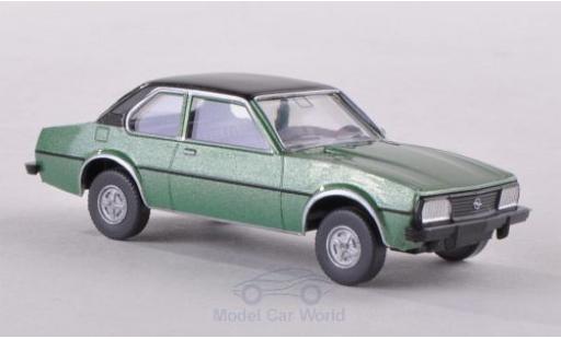 Opel Ascona C 1/87 Wiking B metallic green/matt-black diecast model cars