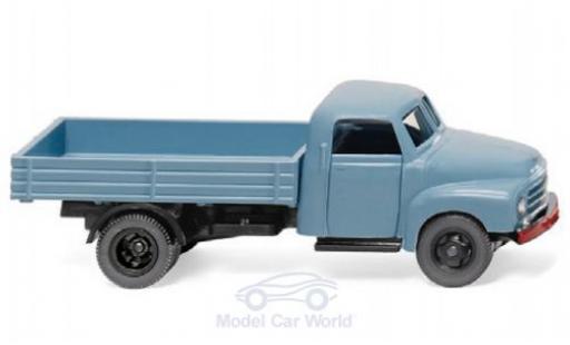 Diecast model cars Opel Blitz 1/87 Wiking blue Pritschen-LKW Opel Blitz 1/87 Wiking blue Pritschen-LKW diecast model cars