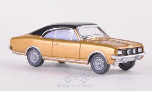 Opel Commodore C 1/87 Wiking A gold/black diecast model cars
