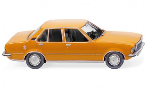 Opel Rekord 1/87 Wiking D orange 1971 diecast model cars