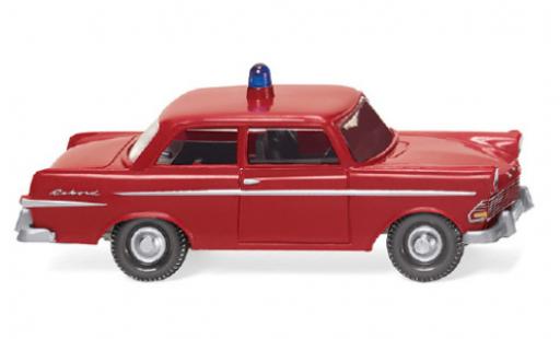 Opel Rekord 1/87 Wiking Feuerwehr 1960 diecast model cars