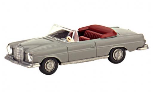 Diecast model cars Mercedes 280 1/87 Wiking PMS SE Cabriolet (W111) grey s�rie 800 Mercedes 280 1/87 Wiking PMS SE Cabriolet (W111) grey s�rie 800 diecast model cars