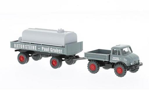 Diecast model cars Mercedes Unimog 1/87 Wiking PMS U 406 Gruber s�rie 800 Mercedes Unimog 1/87 Wiking PMS U 406 Gruber s�rie 800 diecast model cars