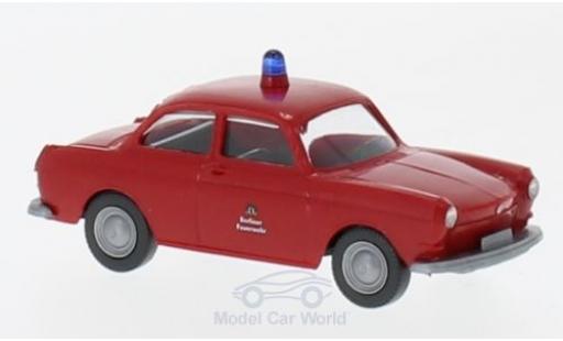 Volkswagen 1600 1/87 Wiking Feuerwehr diecast model cars