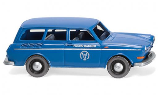 Volkswagen 1600 1/87 Wiking Variant Fuchs-Bagger Kundendienst 1969 diecast model cars